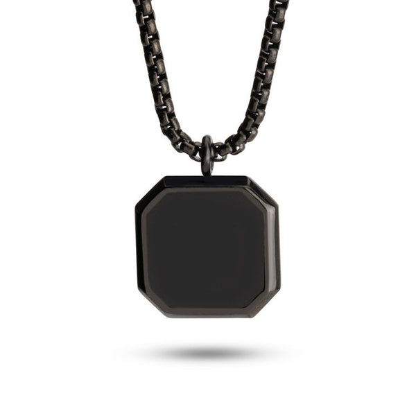 Galileo Black Onyx Stone Necklace for Men