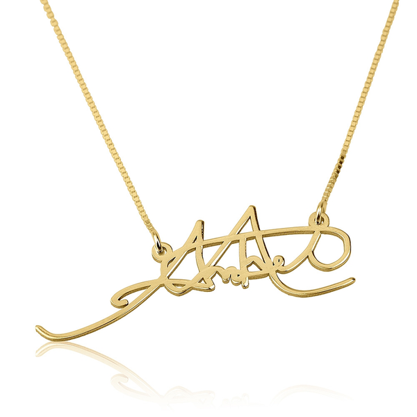 Your Signature or Font Name Necklace