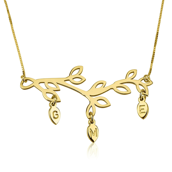 Mother's Tree Branch Necklace