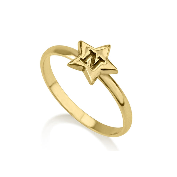 Star Solo Initial Ring