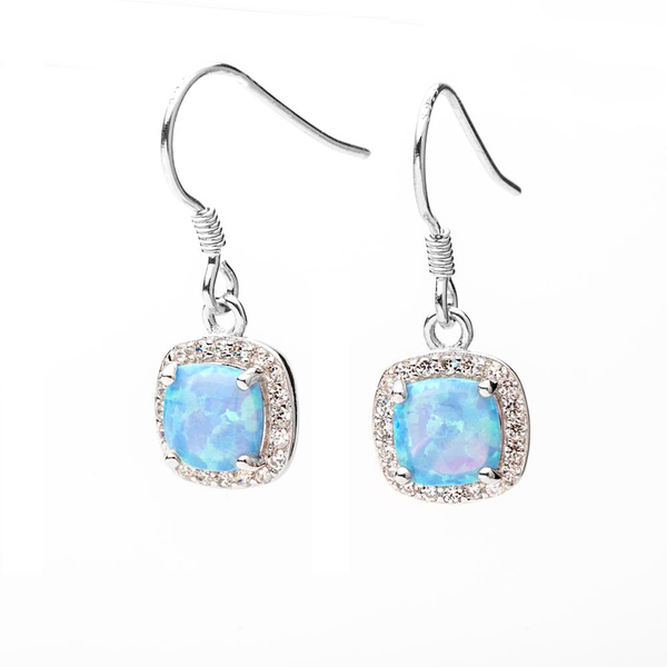 Ana Turquoise Opal Earrings