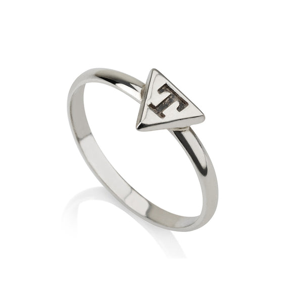 Triangle Solo Initial Ring