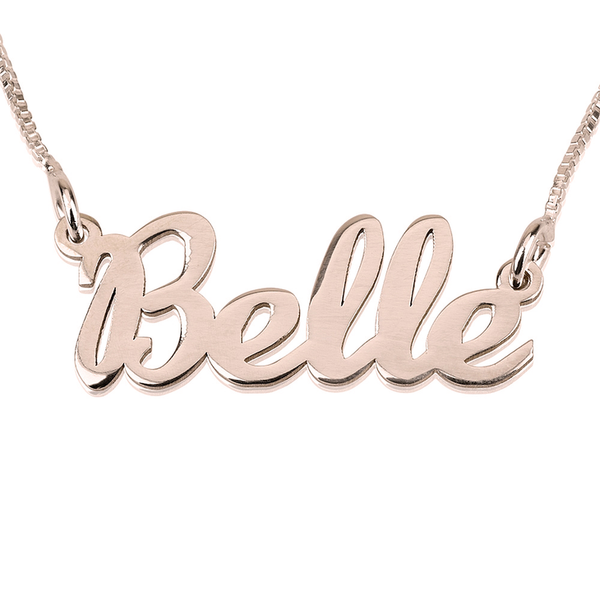 Belle Cursive Name Necklace