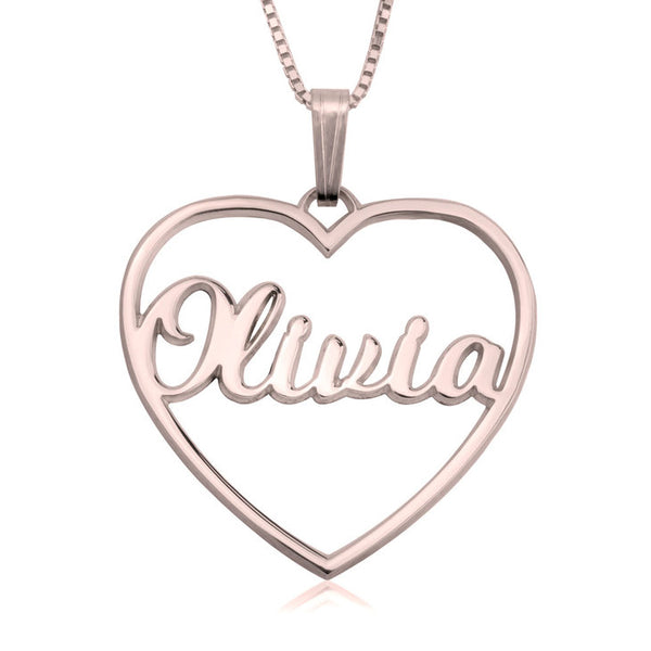 Diana Open Heart Necklace