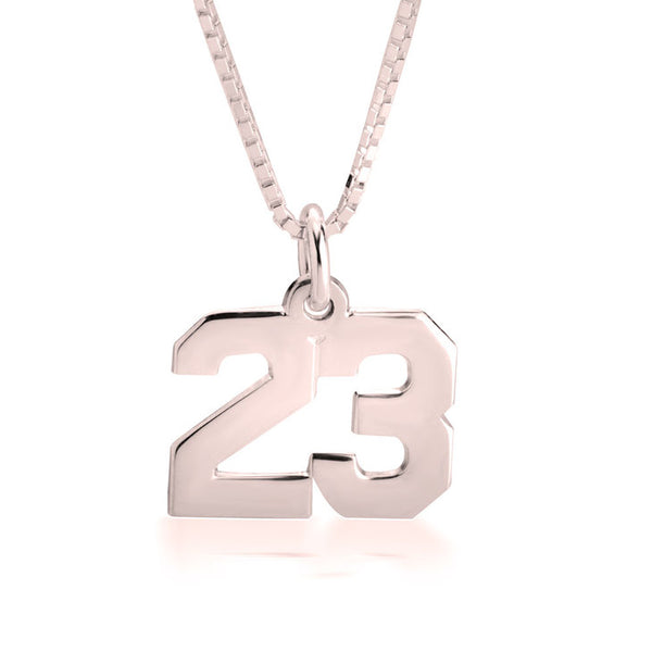 Lucky Sam Number Necklace
